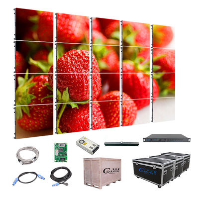 IP40 LED Video Wall Display SMD Led Modul Iklan Untuk Latar Belakang Video Indoor