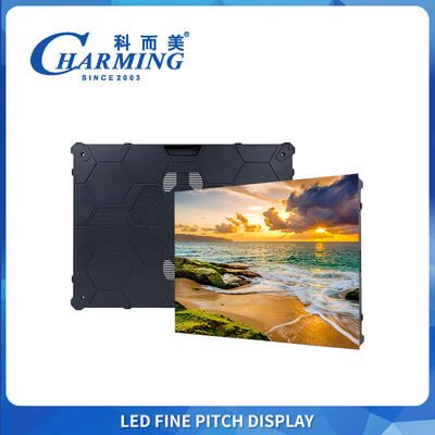 Interoperable Size Indoor LED Display - 320x640mm P1.86 P2.22 Lemari Mudah Perbaikan Depan Gereja Media Display