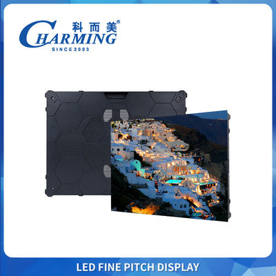 Layar LED Indoor Pitch Kecil dengan Lemari Alloy Aluminium Ringan untuk Pemeliharaan Depan