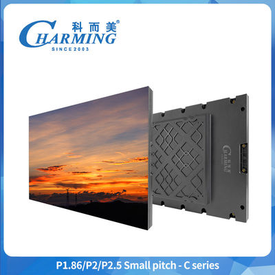 Iklan Indoor P1.86 320*480mm Fine Pitch LED Screen Resolusi Tinggi 3840Hz Refresh IP42