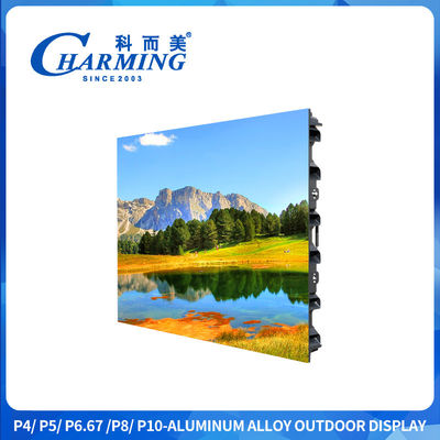 Dinding Video LED Luar Ruang untuk Acara Olahraga IP65 Waterproof, 5500 Nits, Resolusi Tinggi