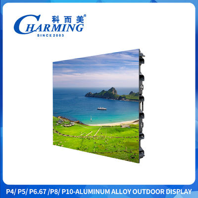 P4 Outdoor Led Display Panel 960x960mm Sport Led Screen Dengan Lebih dari 100000 Jam Umur