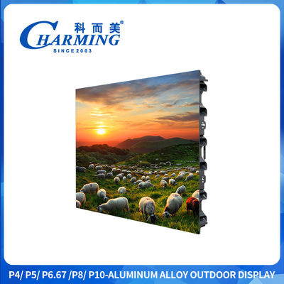 Led Screen Papan Iklan P6 Jalan Dipasang 960x960MM Led Screen P4 Video Outdoor Display