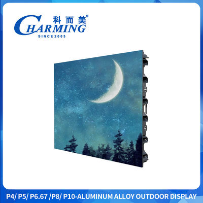 3d P4 Outdoor Led Display 960x960mm Outdoor Led Screen Advertising Dengan Resolusi 240x240