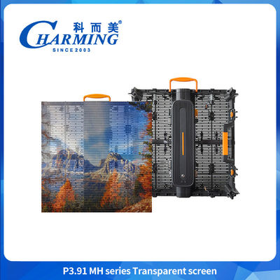 Outdoor Fixed SMD LED Display Screen Kaca Transparan Led Video Wall 4K