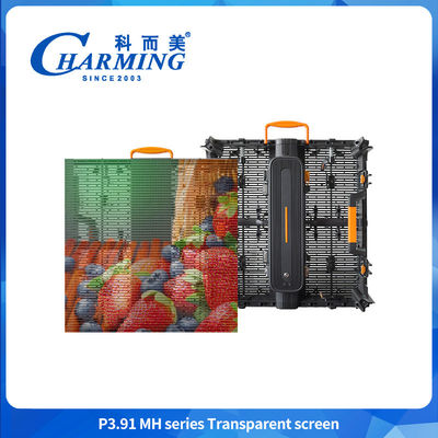 Outdoor Fixed SMD LED Display Screen Kaca Transparan Led Video Wall 4K