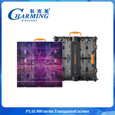 Layar Mesh LED Layar Film Transparan Fleksibel P3.91MH Seri 5000 CD/M2