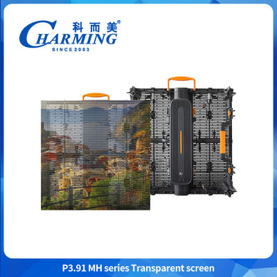 P3.91 Led Display 3840hz Transparan Outdoor Led Video Wall Display Panel Untuk Pameran Mobil