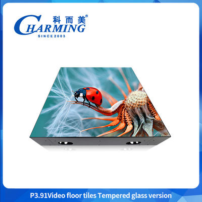 P3.91 LED Dance Floor – Lantai Panggung & Disko dengan Permukaan Kaca Keras, Tahan Air