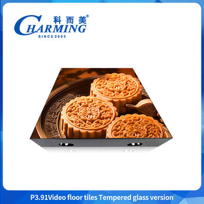 Bagian Depan Pemeliharaan Bahan Besi + GOB Cover IP65 Waterproof HD Indoor Dance Floor Kinerja Tinggi