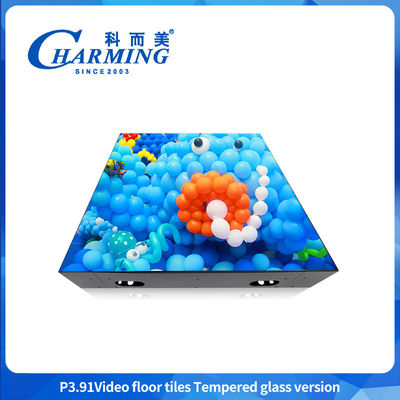 500X500MM P3.91 China Led Display Led Panel untuk Iklan GOB Magnetic Led Dance Floor Untuk Pesta Dan Bar