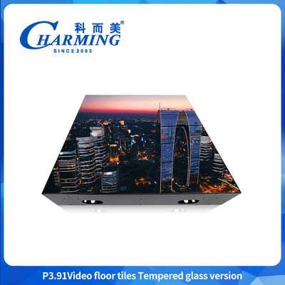RGB Full Color Fast Installation And Front Maintenance P3.91 Gob Process Ip65 Waterproof And Dustproof Led Dance Floor Untuk Perjamuan Pernikahan