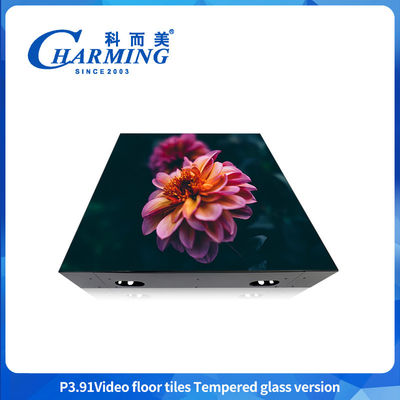 P3.91 Led Display Advertising Light Boxes Indoor GOB Floor Led Dance Floor Panel Untuk Acara