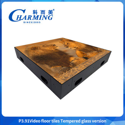 500X500Mm Indoor P3.9 Interactive Stage Dance Floor led video wall Display Video Tiles Screen Untuk Bar Acara Tradeshow
