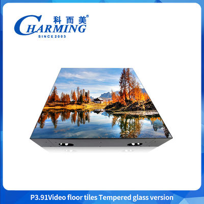 Waterproof Full Color RGB Interactive Programmable P3.91 DJ Booth Bar Stage Dance Floor IP65 Led Display Screen
