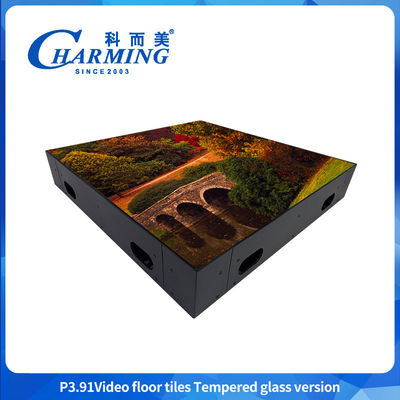500X500Mm Indoor P3.9 Interactive Stage Dance Floor led video wall Display Video Tiles Screen Untuk Bar Acara Tradeshow