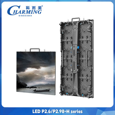 Tampilan Led Penuh Warna P2.6 Layar Iklan Led Perawatan Depan Tampilan video led luar ruangan
