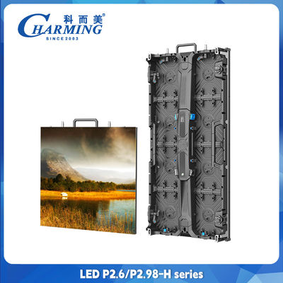 P2.6 P2.98 Dalam ruangan Led Video Outdoor Tembok Bagian Depan Pemeliharaan Screen Sewa Penggunaan