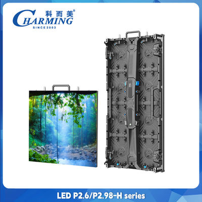 P2.6 P2.98 Dalam ruangan Led Video Outdoor Tembok Bagian Depan Pemeliharaan Screen Sewa Penggunaan