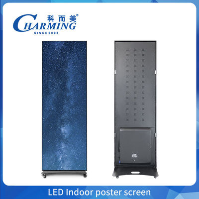 Supermarket Iklan Gob Poster Indoor Screen P1.86-P2.5 4k Led Video Wall