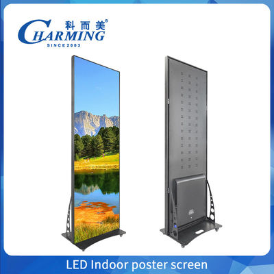 Layar 4k LED Poster Display P1.86, P2 Iklan LED Video Tembok Tampilan