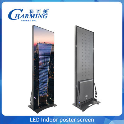 GOB Full Color Wifi Digital Poster Led Video Wall Iklan Tampilan