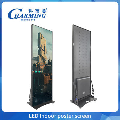 Layar 4k LED Poster Display P1.86, P2 Iklan LED Video Tembok Tampilan