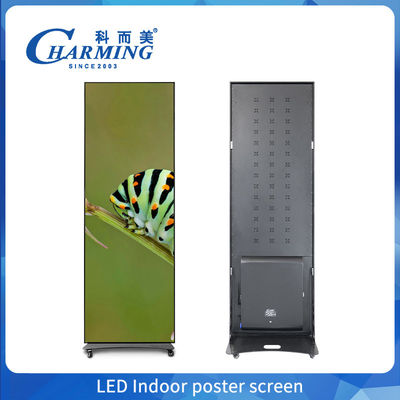 GOB Full Color Wifi Digital Poster Led Video Wall Iklan Tampilan