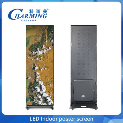 Layar 4k LED Poster Display P1.86, P2 Iklan LED Video Tembok Tampilan
