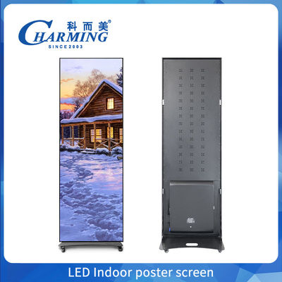 Indoor Led Poster Lantai Standing Screen P1.86 P2 P2.5 GOB