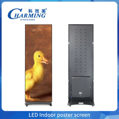 Indoor Led Poster Lantai Standing Screen P1.86 P2 P2.5 GOB