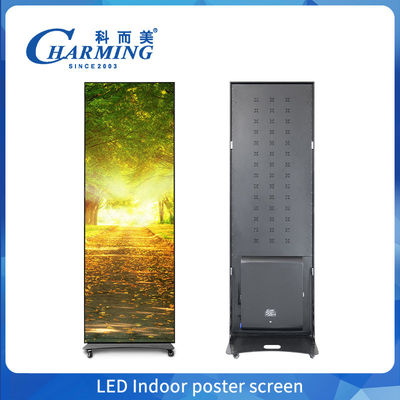 P2.5 Led Video Display Movable 4k Led Display Screen Ukuran Display Display Display yang disesuaikan Indoor Led Poster Iklan Pameran Produk