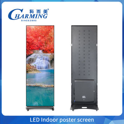 P2.5 Led Video Display Movable 4k Led Display Screen Ukuran Display Display Display yang disesuaikan Indoor Led Poster Iklan Pameran Produk