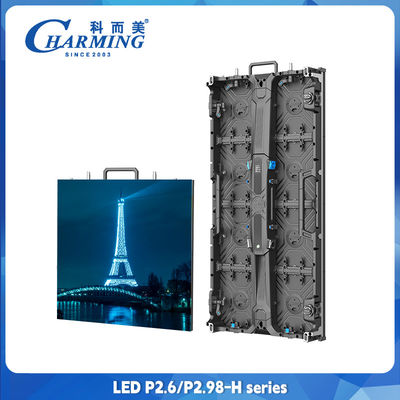 Full corlor P2.6 LED display screen H Series Outdoor display screen dengan kecerahan dan refresh rate yang tinggi