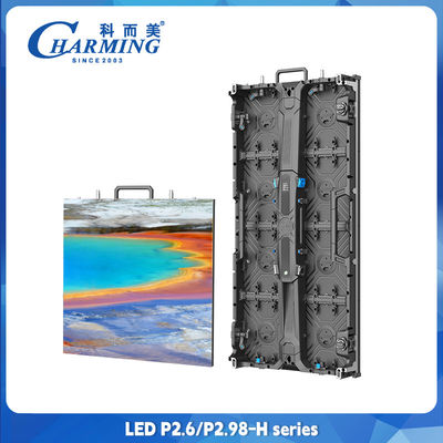 P2.6 Ekonomi Full Color Advertising Video Wall Stage Konferensi Konser Gereja Acara Outdoor LED Screen Sewa