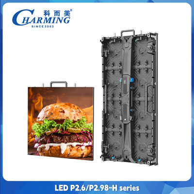 Penyewaan LED Display Indoor Outdoor Full Color Led wall P2.6 Led Video Wall 500x500mm Die Cast Aluminium Display Screen