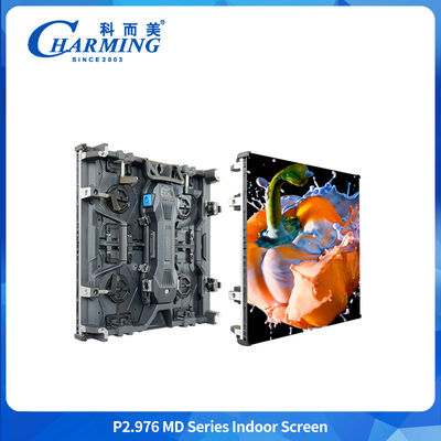 Indoor Flexible P2.604 P2.98 P3.91 Die Cast Aluminium Penyelenggaraan Nyaman Sewa LED Display Screen