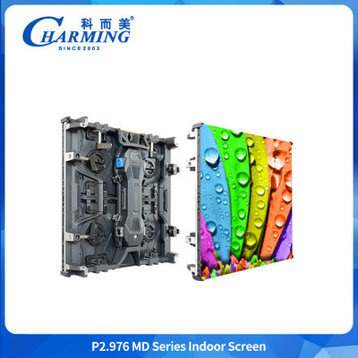 Indoor Flexible P2.604 P2.98 P3.91 Die Cast Aluminium Penyelenggaraan Nyaman Sewa LED Display Screen