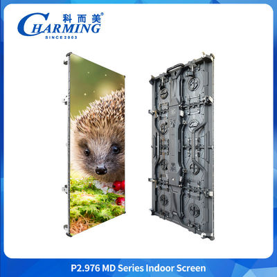 Charmimngled Front Service P2.98 Indoor Led Wall Display Fleksibel Screen Untuk Reklame Sewa