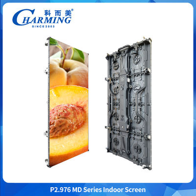 Iklan Layar LED Resolusi Tinggi Curved Creative Display Video Wall P2.9 Indoor Fleksibel Layar LED