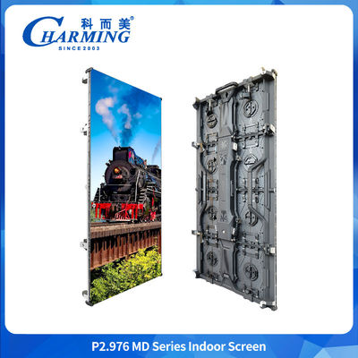 Aluminium Alloy Berat Ringan P2.98 Led Curved Indoor Screen untuk Rental Event Penggunaan Komersial