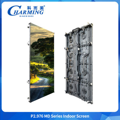 Produk Baru 2.98mm Indoor Curved Flexible Front Maintenance 7680HZ Led Screen