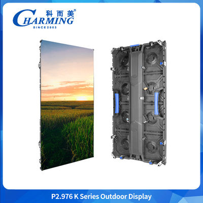 Led panggung sewa kinerja tinggi P2.6 Indoor Rental Led Screen 7680hz LedWall Display 500*500mm Fast Food Indoor Led