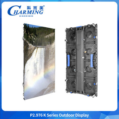 Outdoor P2.98 Rental Screen Aluminium Alloy Waterproof Led Wall Event Stage Backdrop
