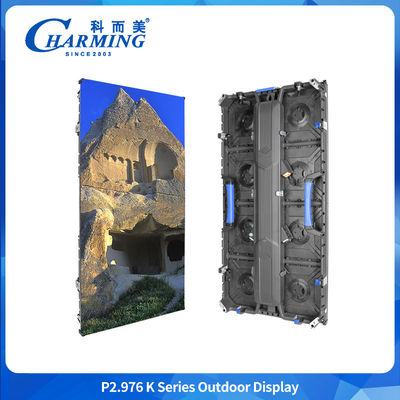 Kecepatan Transmisi Cepat P2.976 Video Outdoor Fullcolor Led Display IP 65 K Series Video Di Nigeria