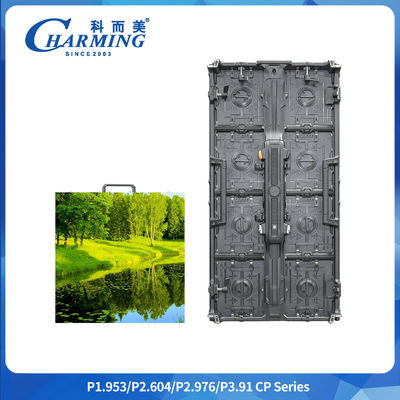 P1.9 GOB Pemasangan presisi P2.6/2.98/3.91 Layar layar miring lurus melengkung Fleksibel IP42 Seri CP