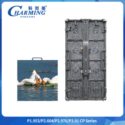 P3.91 8K Full Color 500*500*84mm Outdoor Rental Flexible Display Panel untuk tampilan komersial