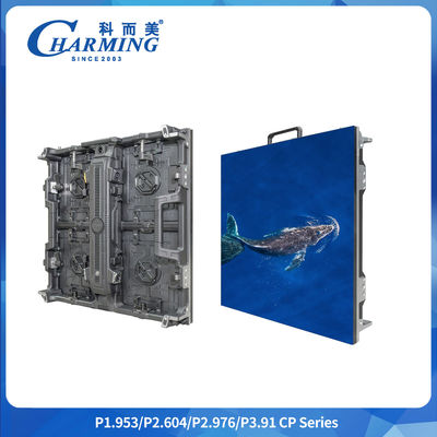 Ketebalan Ultra-ipis 84mm P2.6/2.98/3.91 Seri CP Luar 500x500 Dan 500x1000mm LED Video Wall