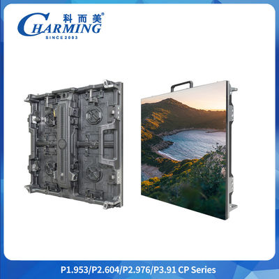 7680hz Ultra Hd ≥4500CD/m2 Kecerahan Tinggi IP65 Waterproof CP Series Indoor / Outdoor Led Video Display Untuk Promosi Acara Konser