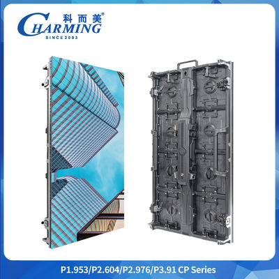 500*500/1000*84MM Kotak Alloy Aluminium Lengkung Fleksibel SMD1921 140° Sudut Tampilan Besar Video Screen Sewa Indoor Dan Outdoor